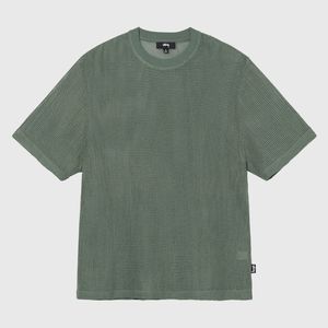 Stussy cotton mesh tshirt knit tshirt